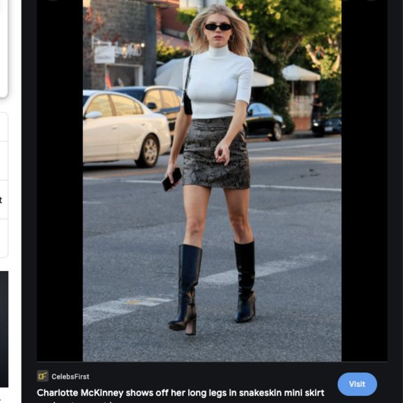 Sandro Kimberlay Leather Mini Skirt L NWT - Picture 14 of 17